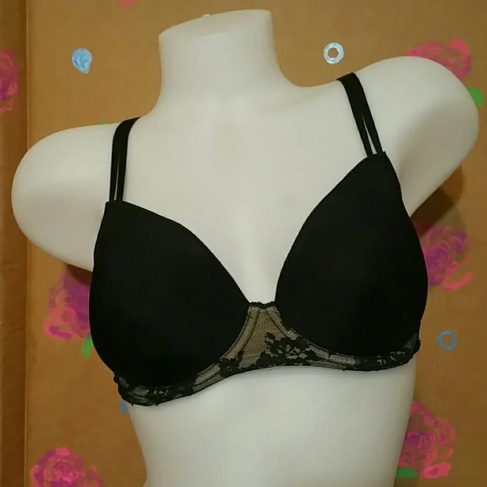 Maidenform Adjustable Black Bra 34D